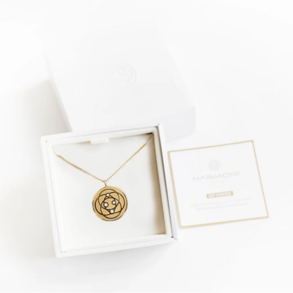 NWT Harmoni Pendant Small (20mm) - 18K Gold Plated